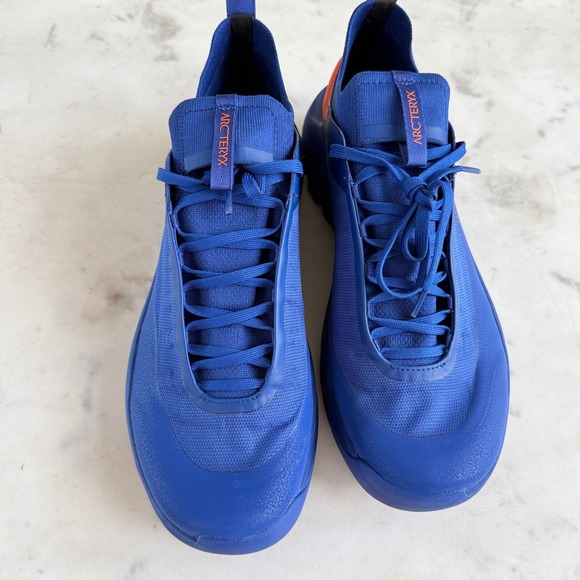 Arcteryx Vertex Alpine GTX Mens Approach Shoes Blue Orange GORE-TEX 9.5 081416 - Picture 3 of 14